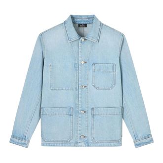 A.P.C. New Rodney Denim Jacket - male - A.P.C. - Denim Jackets - Blue - 2XL - Jackets