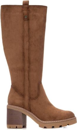 Xti Womens Suede Tall Boots Refresh Collection By XTI
