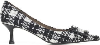 Roberto Festa Milano Pumps, female, Black, Size: 8 1/2 US Black Heeled Shoes