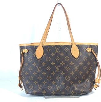 Louis Vuitton Brown Pink Pivoine Monogram Shoulder Bag Tote Bag (Pre-Owned)