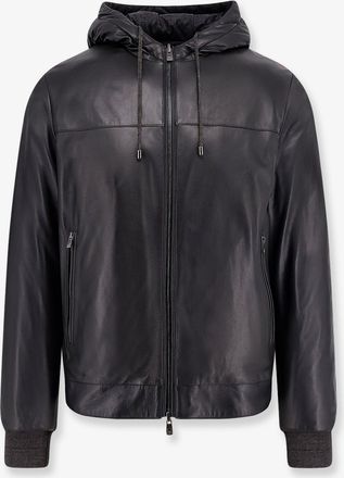 Corneliani Reversible padded leather jacket - CORNELIANI - gender_Man