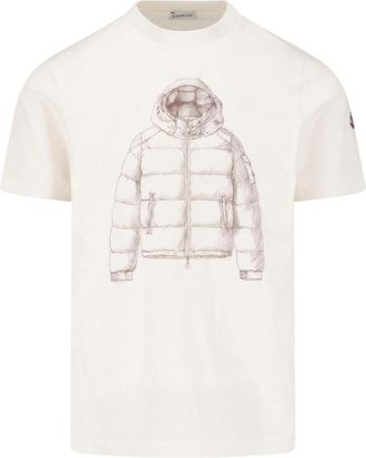 Moncler T-Shirt Logo