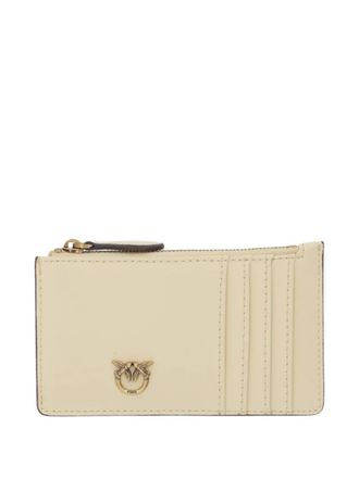 Pinko Airone chevron zip wallet - Neutrals
