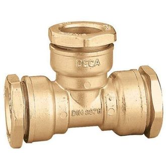 Caleffi Raccordo a tee. Diametro tubazione &Oslash;27 Caleffi 894027 &Oslash; 27