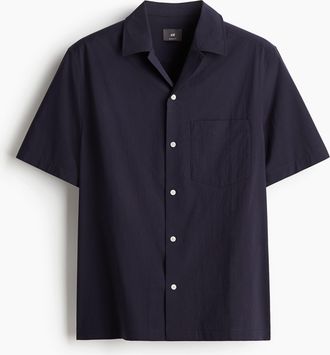 H&M Freizeithemd in Regular Fit - Blue