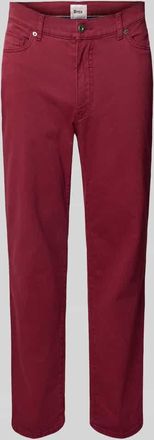 Brax Brax Hose mit Eingrifftaschen Modell CADIZ in Bordeaux, Gr&ouml;&szlig;e 33/30