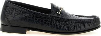 Tom Ford Black Leather Loafers
