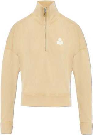 Isabel Marant Ross Sweatshirt - Sweatshirts & Hoodies - Mujer - Amarillo - M
