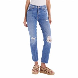 Mother Insider Ankle Jean In Bloom And Doom