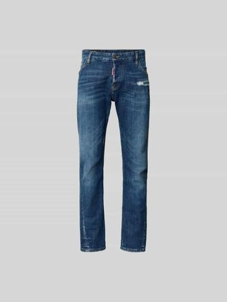 Dsquared2 Slim Fit Jeans aus Baumwoll-Mix in Blau, Gr&ouml;&szlig;e 46