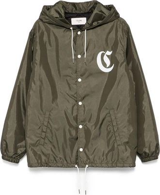 Celine Giacca con cappuccio 2000 - Verde