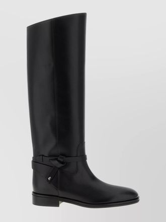 Jimmy Choo London leather knee-high boots