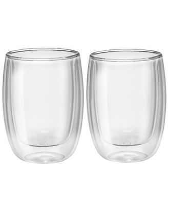 J.A. Henckels International Zwilling J.A. Henckels Sorrento Set Of 2 Doublewall Coffee Glasses