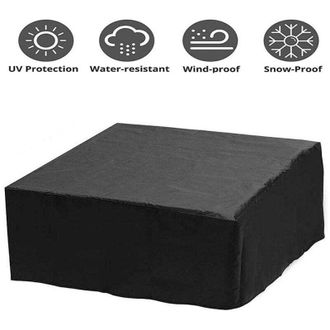 OEM Cubierta Para Spa Crezuo De 200 X 200 X 85 Cm, Tela Oxford, A Prueba De Polvo, Impermeable, Con Protecci&oacute;n Uv, Para Jacuzzi, Piscina Y Jard&iacute;n Exterior