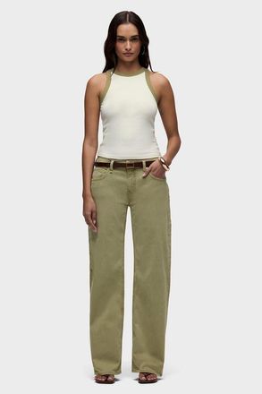 Hudson Kelli Loose Straight in Washed Dried Herb at Nordstrom, Size 33 X 32
