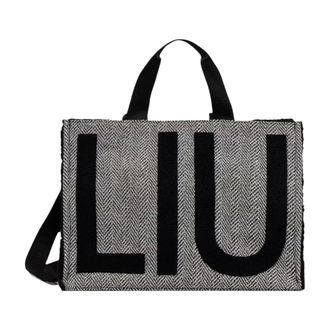 Liu Jo Dames, Tassen, Zwart, Maat: ONE Size Poliester