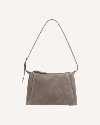 Brunello Cucinelli Taiga Suede Shoulder Bag
