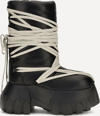 Rick Owens Stivali alti Megalace Lunar Mega Tractor Woman 37