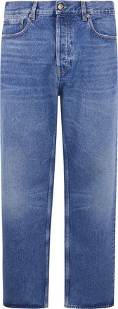 Golden Goose Golden MS Pant Skate Loose Medium Blue Washed Denim