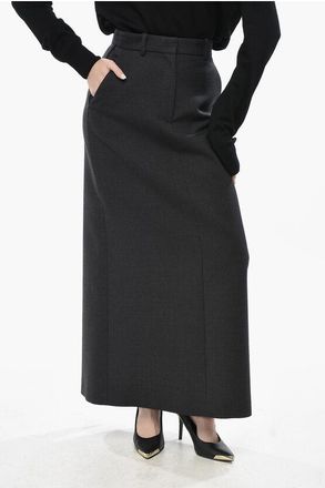 The Row Wool-Blend Pencil Skirt ROUX size 40