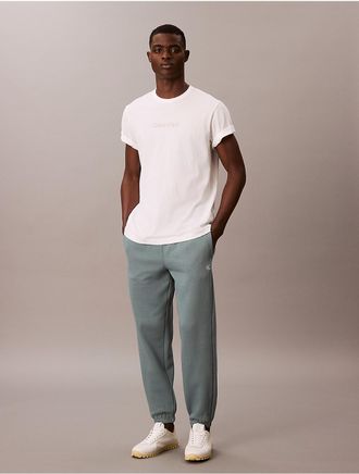 Calvin Klein Jeans Calvin Klein Mens Archive Logo Fleece Joggers - Grey - 2XL