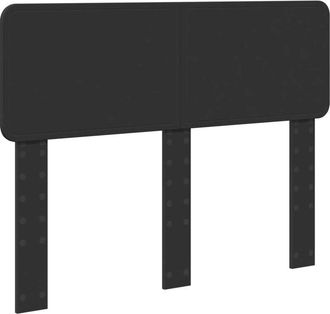 vidaXL Cabecero Roble Negro 120 Cm Madera Contrachapada Vidaxl