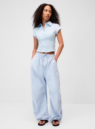 Twik Womens Pyjama stripes parachute pant