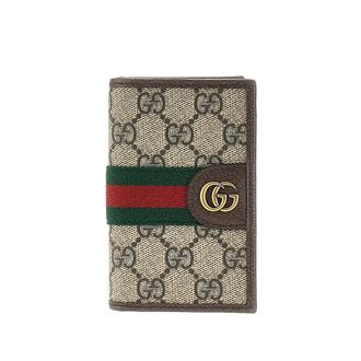 Gucci GG Supreme Ophidia card holder Man One Size