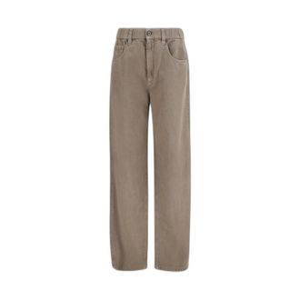 Brunello Cucinelli Mujer, Pantalones, Marr&oacute;n, Talla: L
