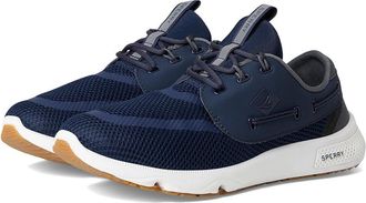 Sperry Top-Sider 7 Seas 3-Eye Mens Lace up casual Shoes Navy 1 : 8 M (D), Textile