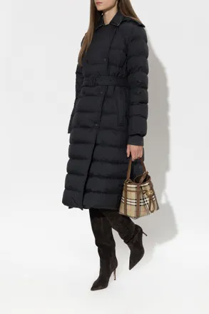 Burberry Quilted Jacket Kent, Womens, Black