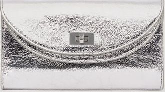 Sandro Mambo leather clutch