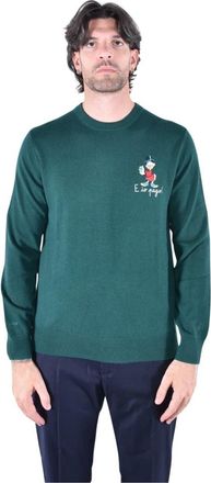 MC2 Saint Barth Maglione Heron Light a girocollo - - Knitwear - Uomo - Verde - XL