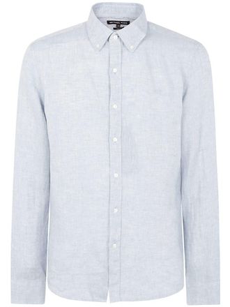 Michael Kors Long Sleeves Linen Shirt Clothing