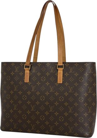 Louis Vuitton Monogram Brown Monogram Shoulder Bag Tote Bag (Pre-Owned)