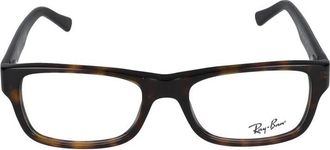 Ray-Ban Rx 5268 Brillen - unisex - Brillen - Bruin - 50 MM - Accessoires