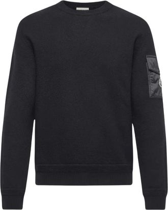 Moncler Uomo, Felpe, Blu, XL, new