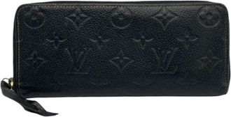 Louis Vuitton Monogram Empreinte Black Monogram Empreinte Long Wallet (Bi-Fold) (Pre-Owned)