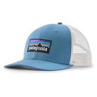 Patagonia P-6 Logo Trucker Hat Cap - Unisex | blau