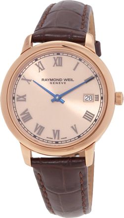 Raymond Weil Toccata Quartz Rose Gold Dial Ladies Watch 5385-PC5-00859