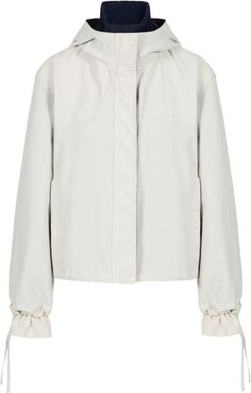 Iceberg Hooded Sports Short Jacket - Dames - Regenjassen - Veelkleurig - 2XS - Nylon - Jassen
