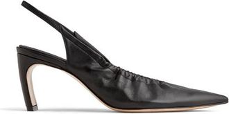 Neil J. Rodgers Kristy Slingback in Black Nappa at Nordstrom, Size 38.5