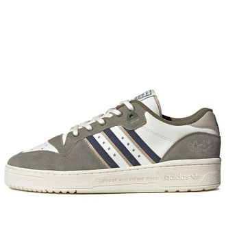 adidas Rivalry Low Core White Grey Green IG3849