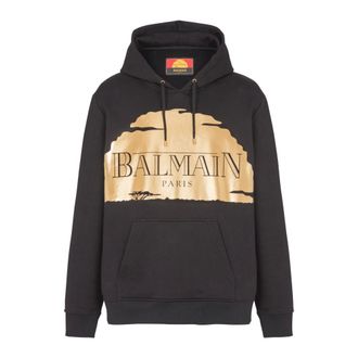 Balmain The Lion King - Felpa Sunset - - Sweatshirts & Hoodies - Uomo - Nero - L