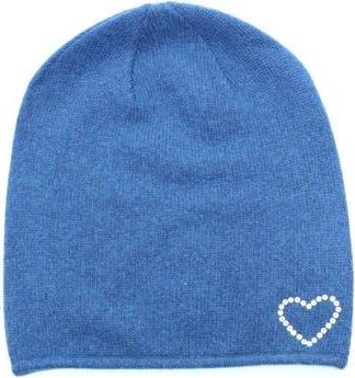Portolano Crystal Heart Beanie in Hth Denim at Nordstrom Rack