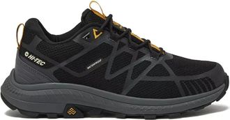 Hi-Tec Womens Hi-Tec AWW Mauna Sneakers Black Waterproof Hiking Shoes HAWK3129
