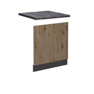 Vicco Panel Frontal R-line, Roble Artesanal, 60 Cm, Et Antracita Vicco