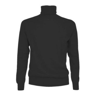 MC2 Saint Barth Turtlenecks, male, Black, Size: XL Turtleneck Sweater