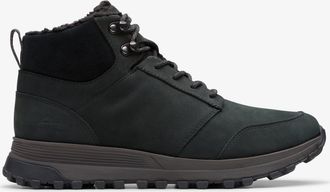 Clarks Mens ATL Trek Up WP Black WLined Lea Boots - Size UK 10.5