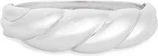 Nordstrom Rack Twisted Bangle Bracelet in Silver at Nordstrom Rack